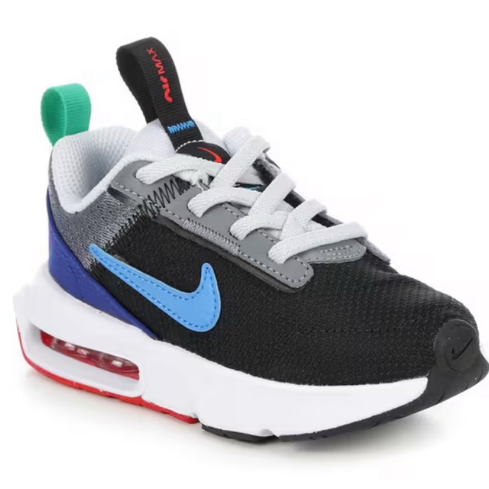 Nike Kids Black and Blue Sneakers